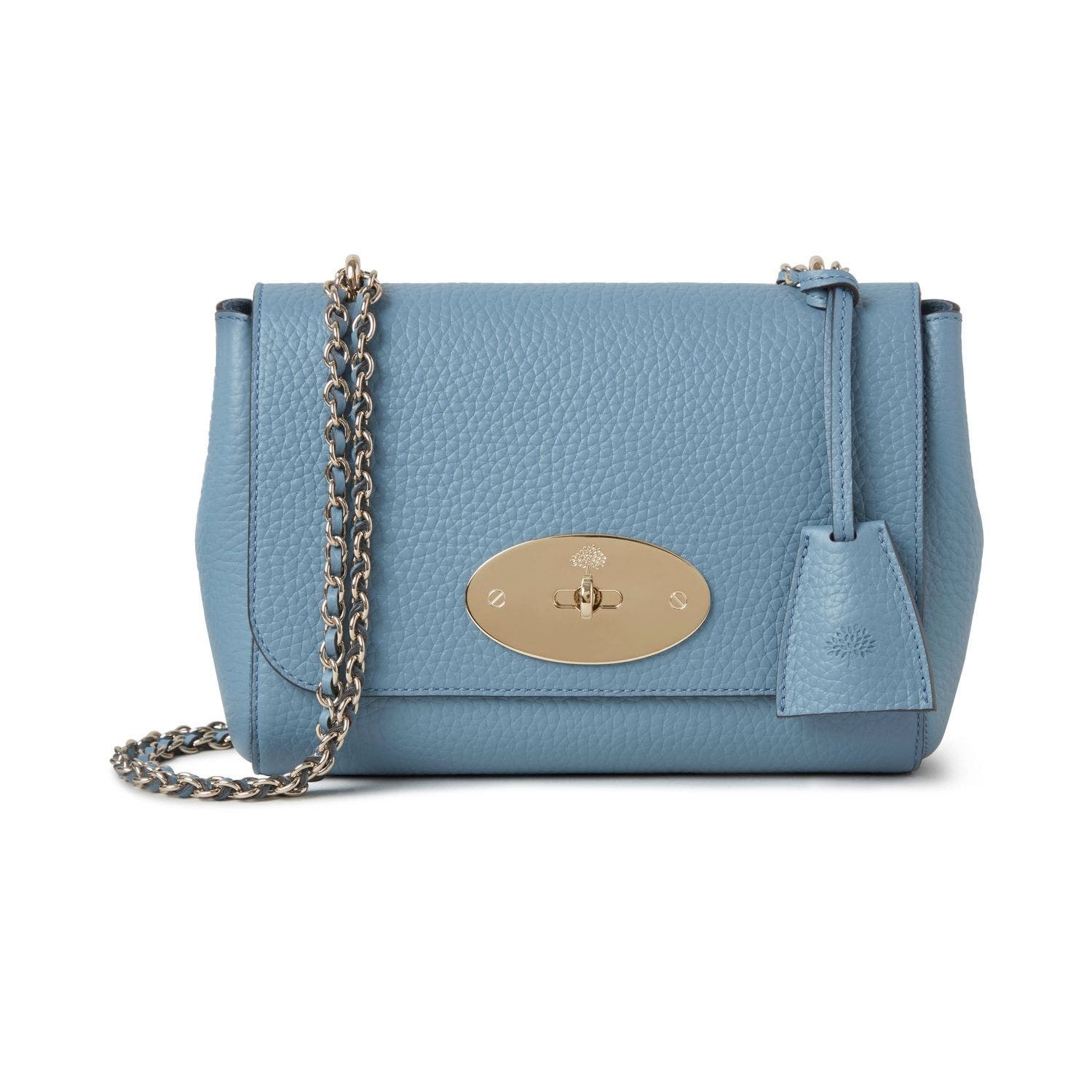 Mulberry Lily Leather Satchel in Brighton Blue at Nordstrom - 1