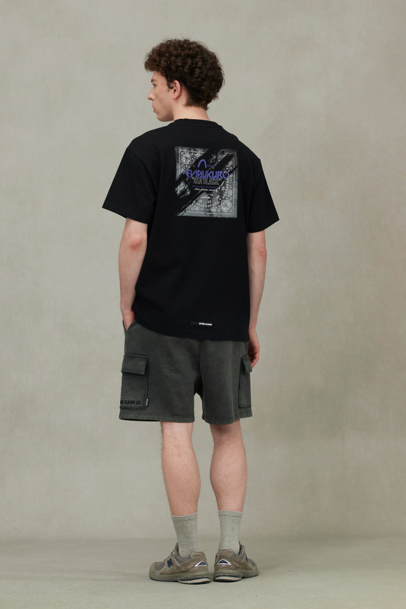 Deconstructed Paisley Print Regular Fit T-shirt 4