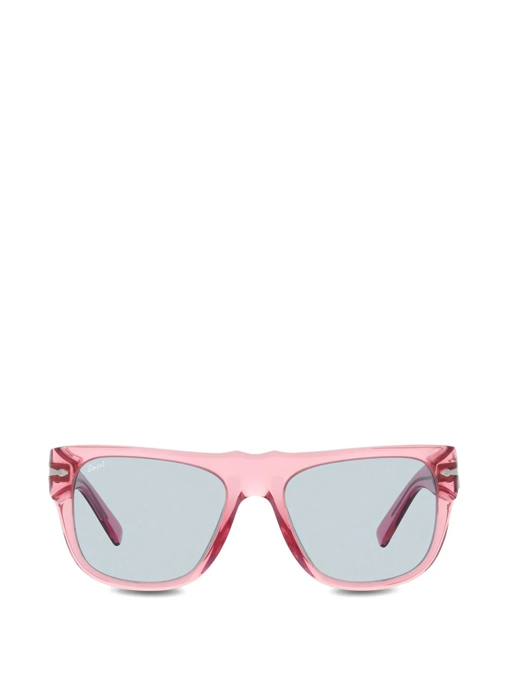 logo square-frame sunglasses - 1