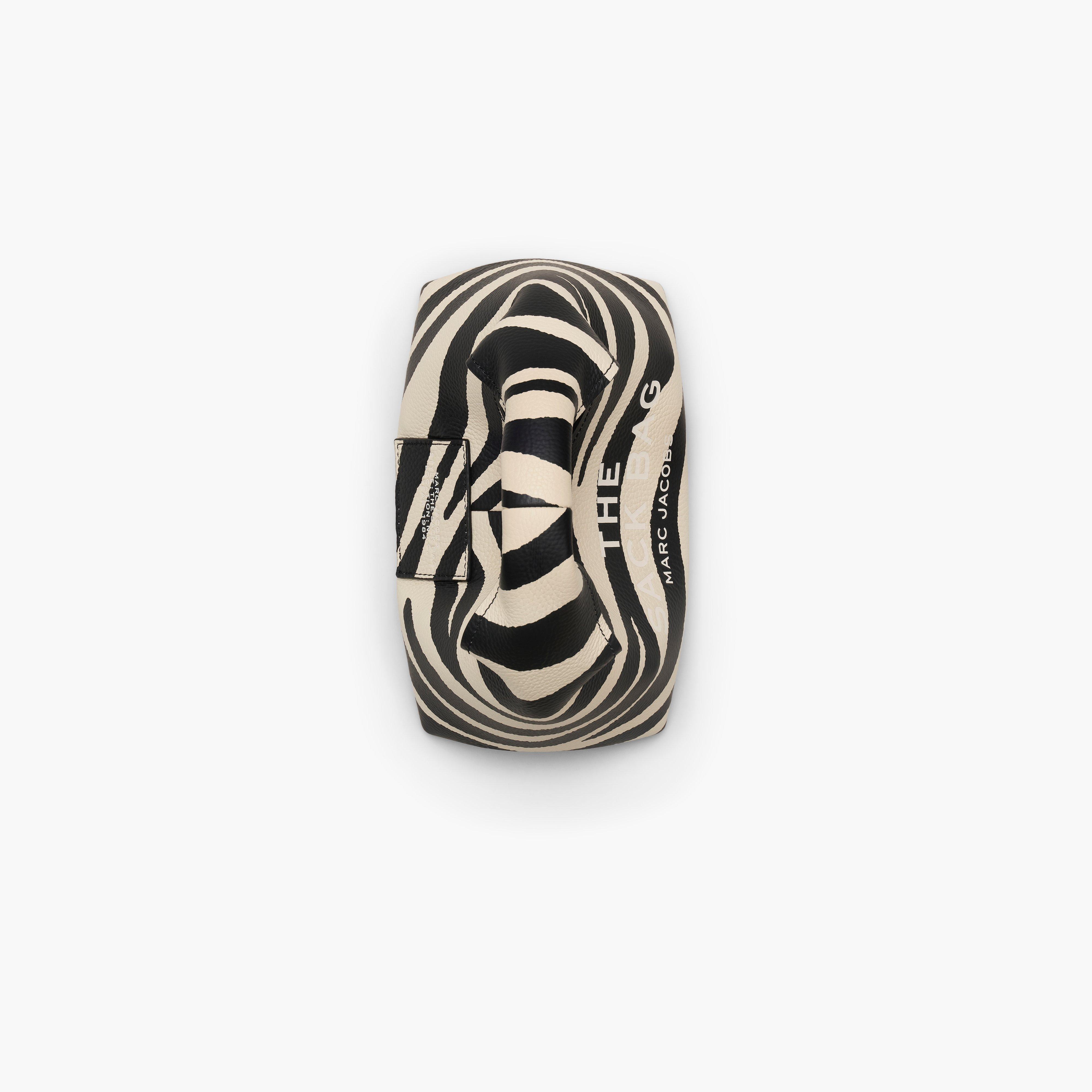 THE ZEBRA LEATHER MINI SACK BAG - 7