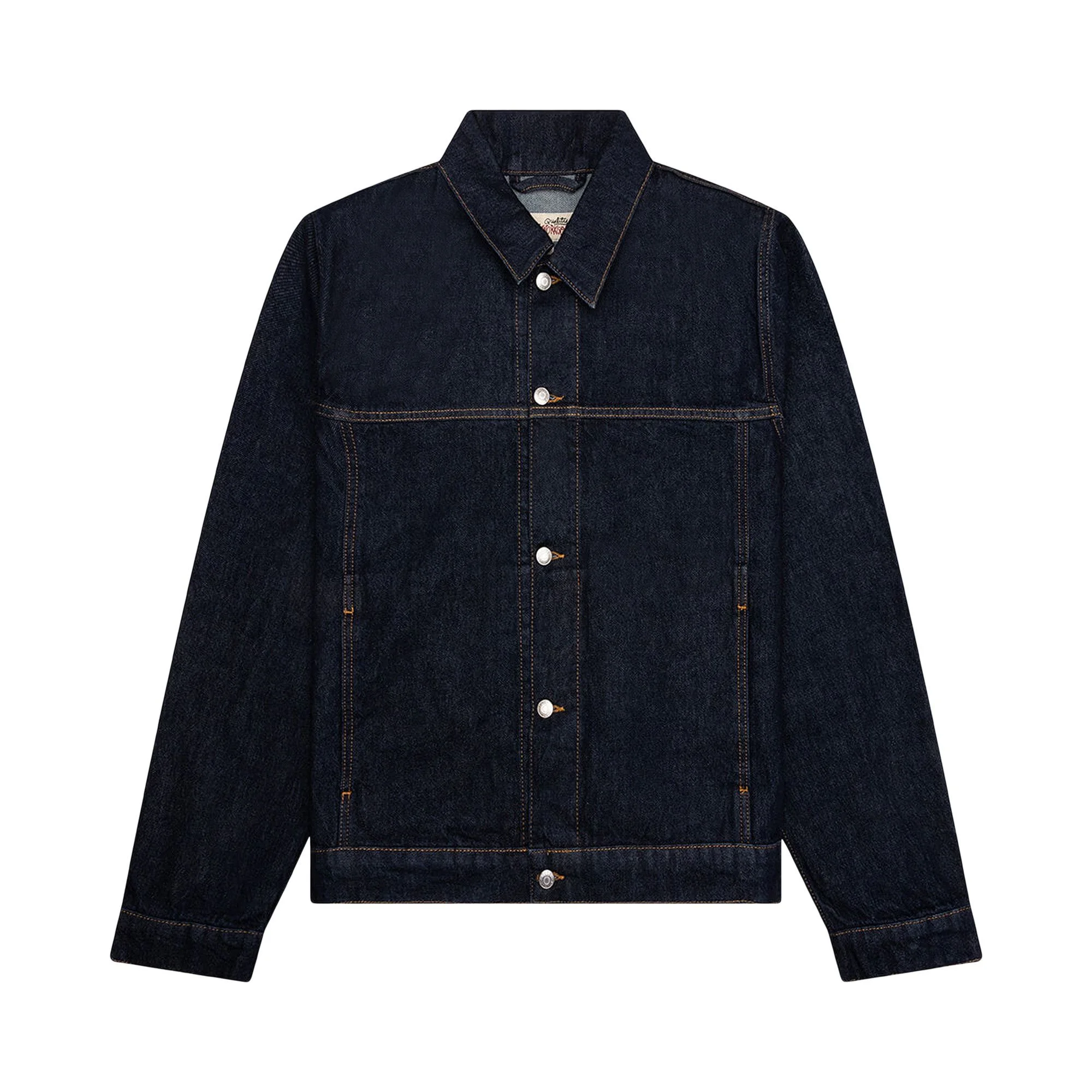 Stussy Trucker Denim Jacket 'Rinsed Indigo' - 1