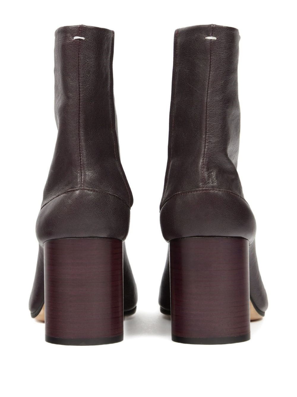 Tabi leather ankle boots - 2