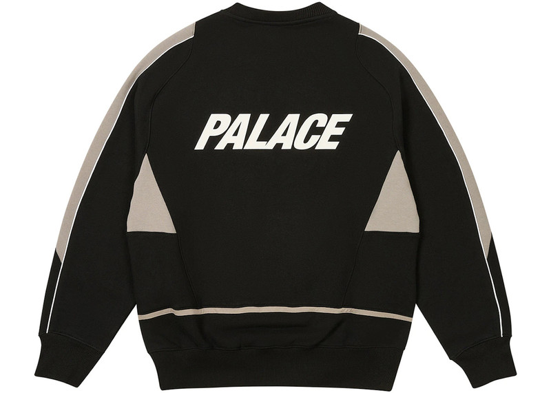 PALACE Palace Pro Team 02 Crew Black outlook