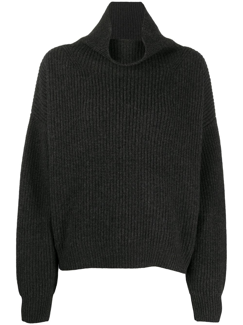 oversized roll neck jumper - 1