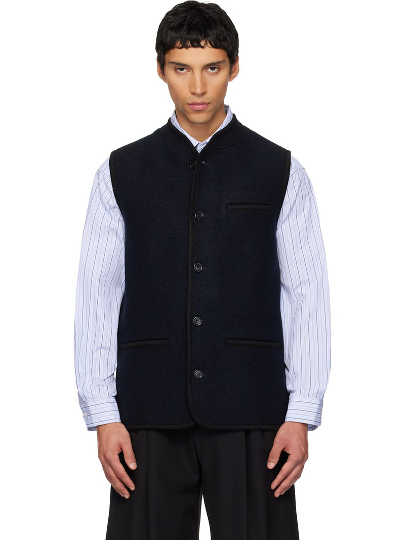 SSENSE Exclusive Navy Walker Vest 1