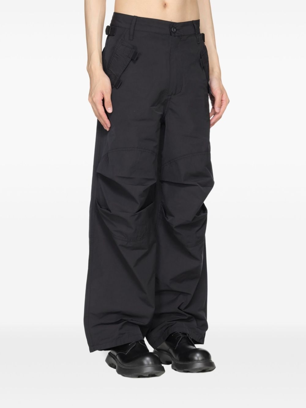 Hyperbole cotton-blend cargo trousers - 3