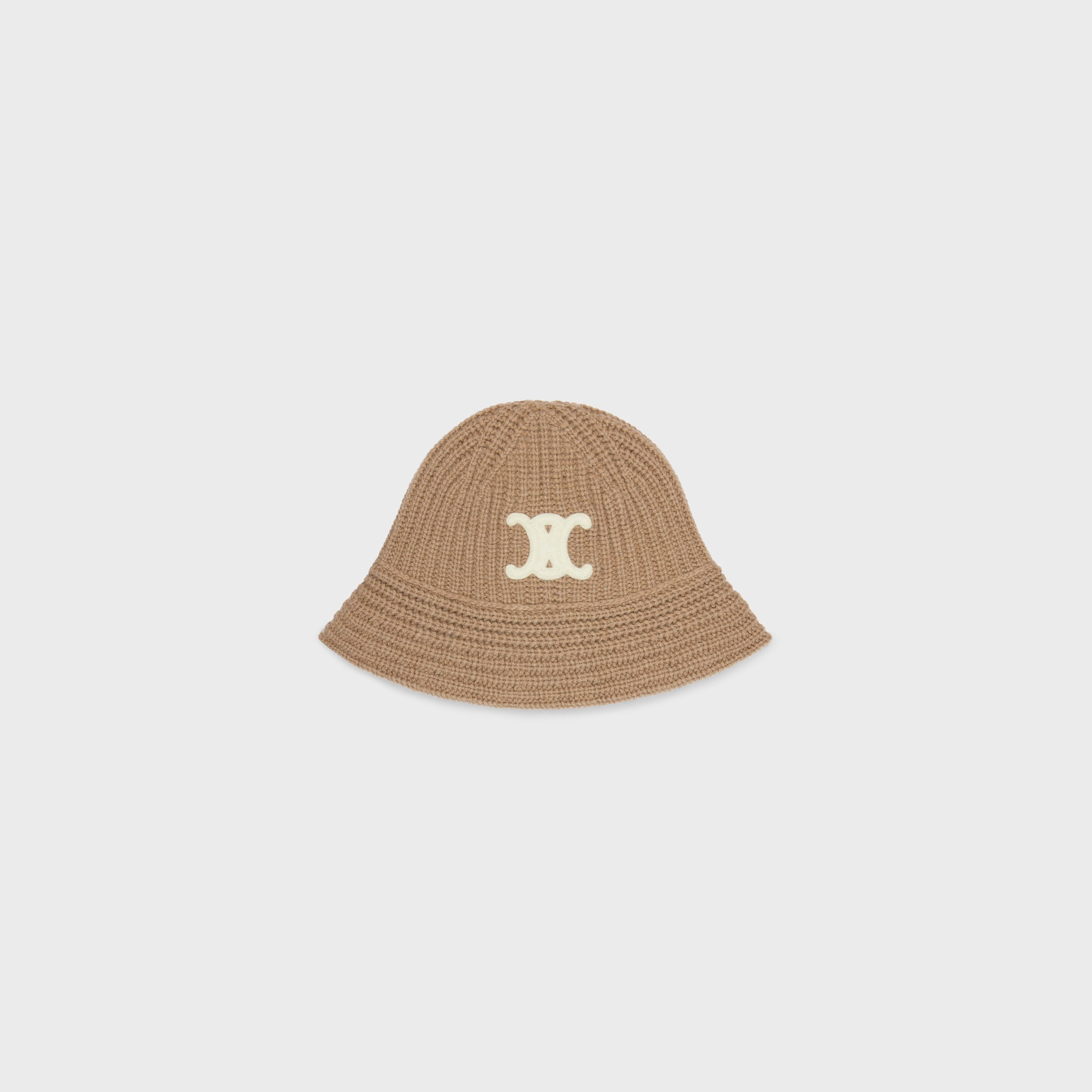 triomphe cloche beanie in cashmere - 1
