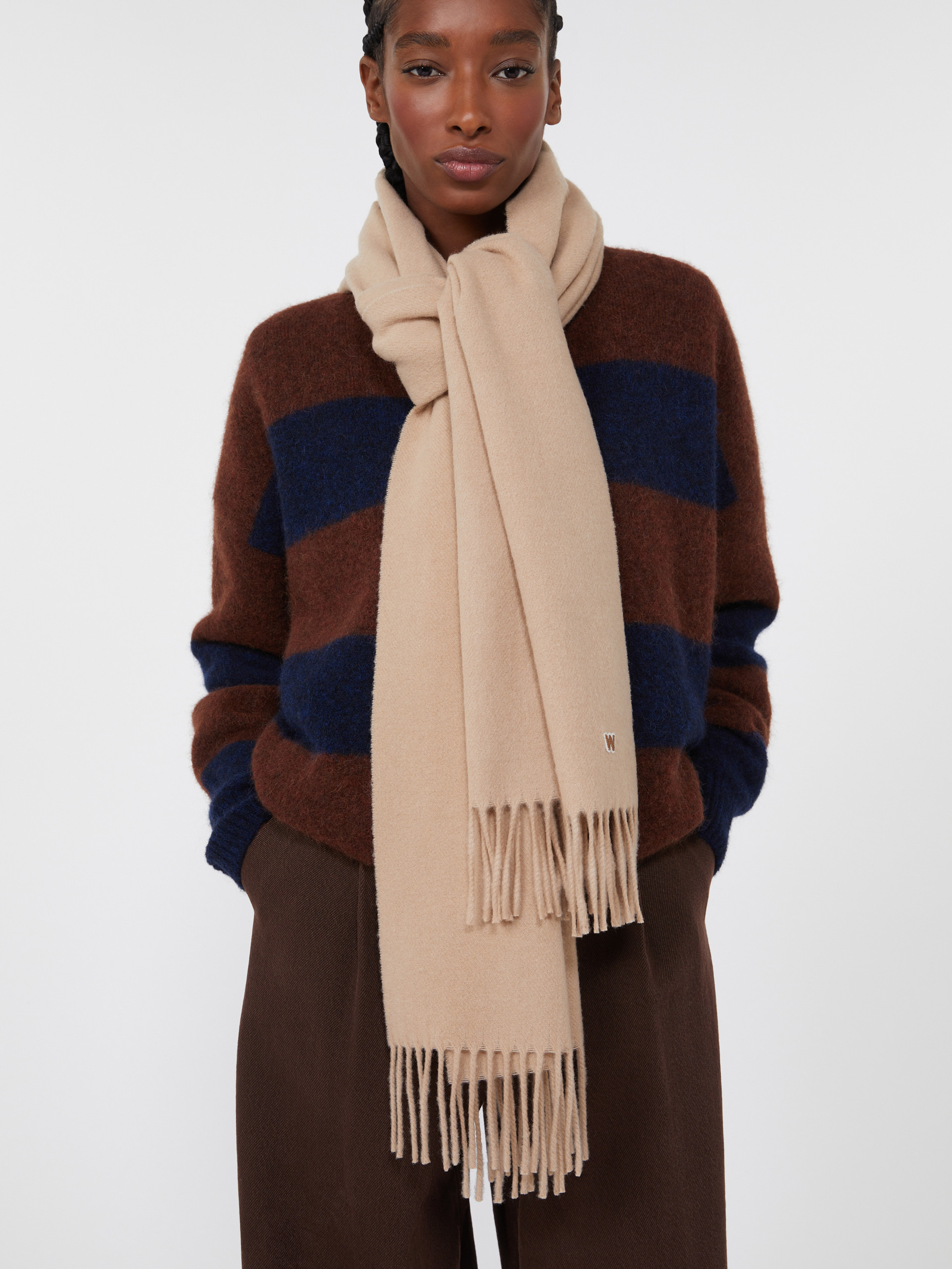 SCOGLIO Wool stole - 4