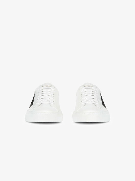 GIVENCHY SNEAKERS IN LEATHER WITH LATEX BAND - 3