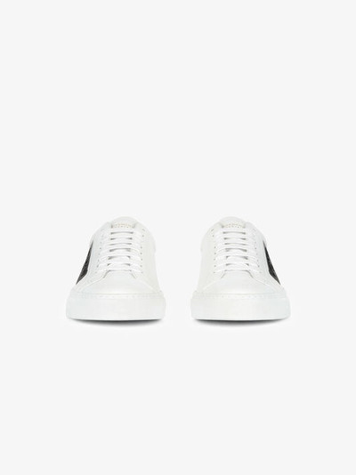 Givenchy GIVENCHY SNEAKERS IN LEATHER WITH LATEX BAND outlook