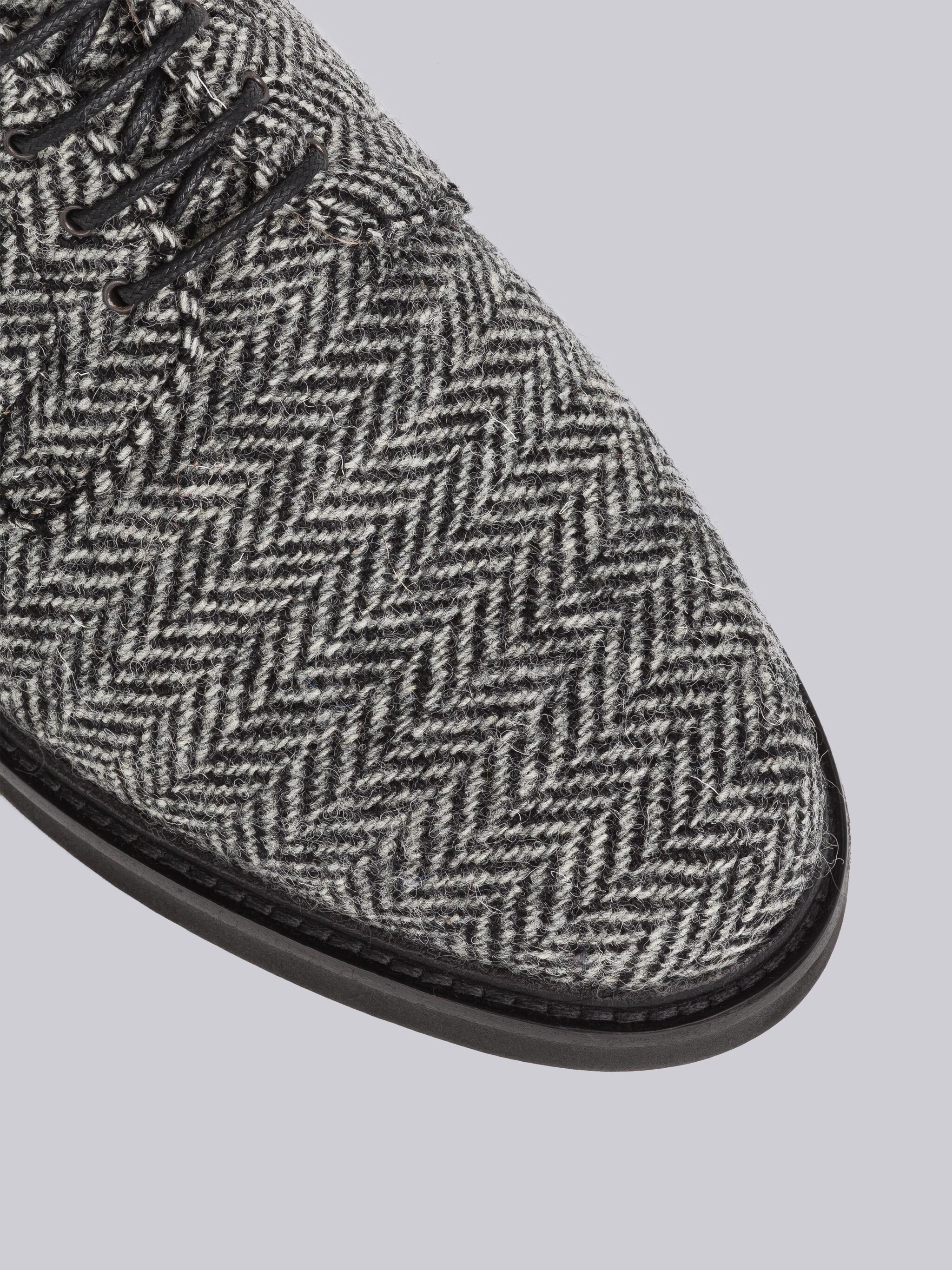 Herringbone Harris Tweed Uniform Shoe - 2