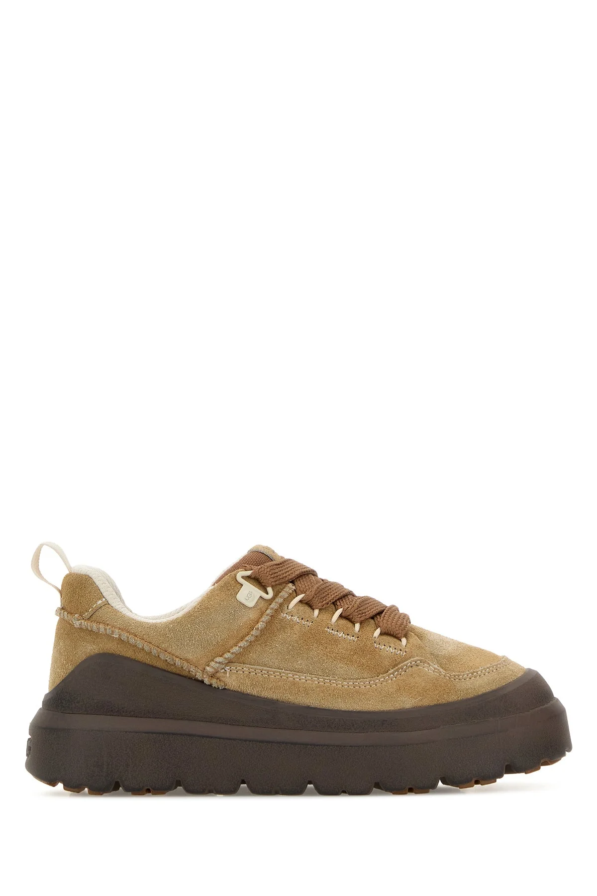 Camel suede Hertiage Utility sneakers - 1