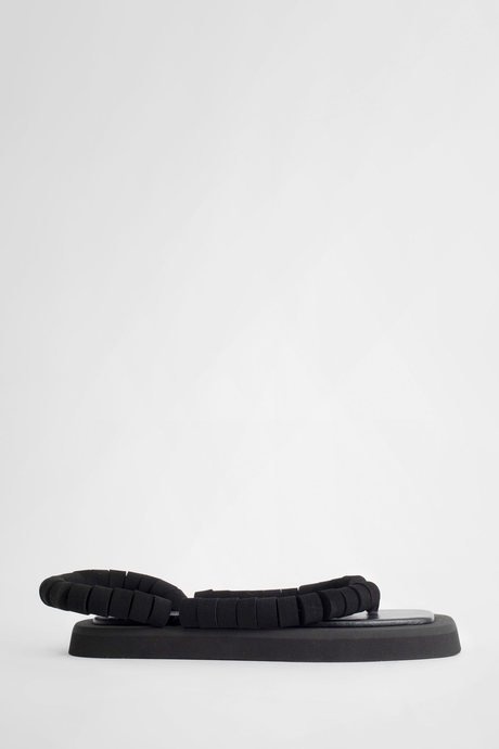 Hender scheme black beaded flip flops - 1