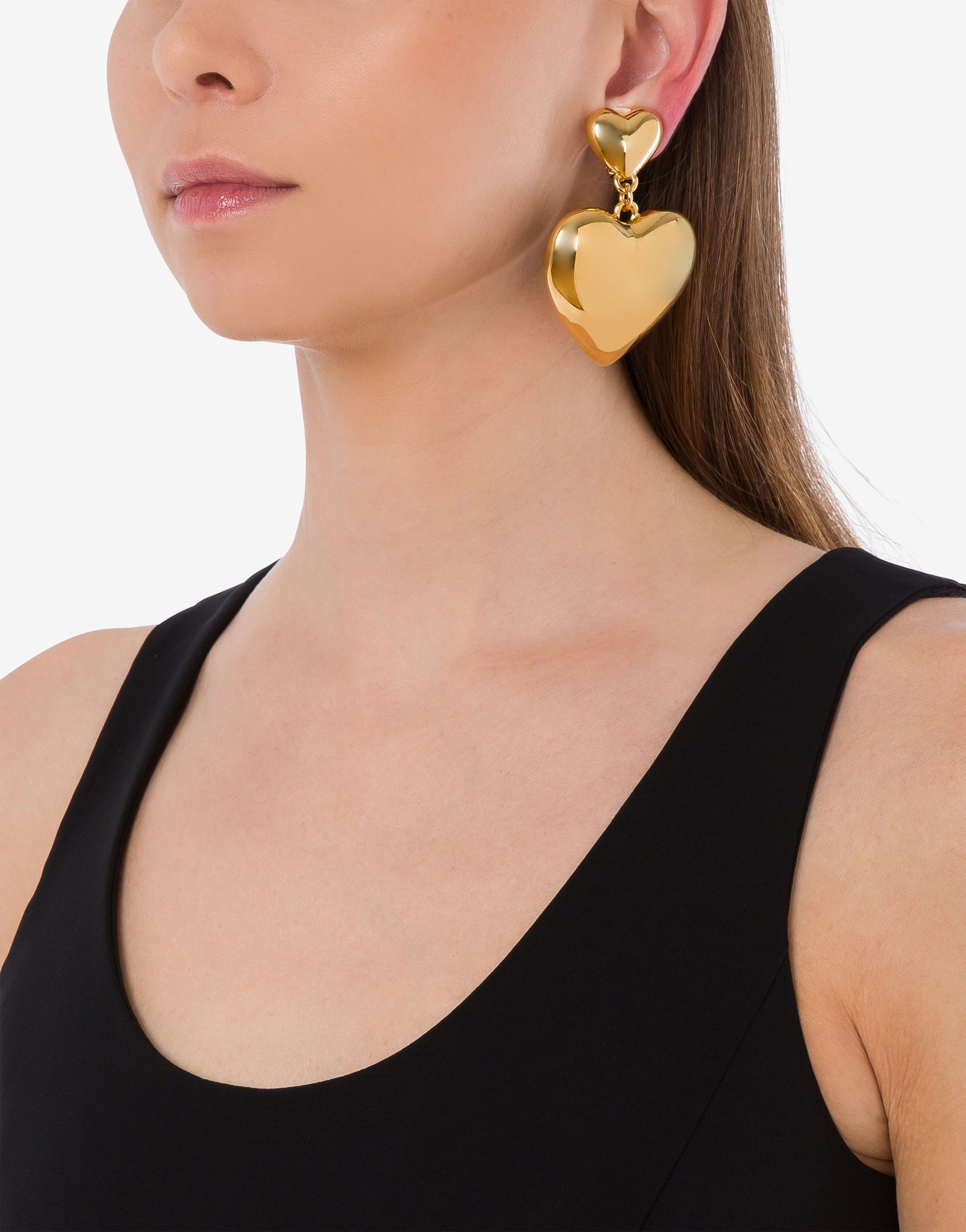 INFLATABLE HEARTS DROP EARRINGS - 4
