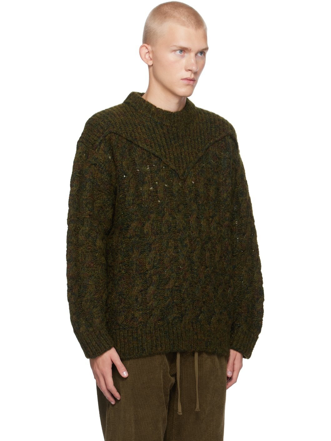 Khaki Helios Sweater - 2