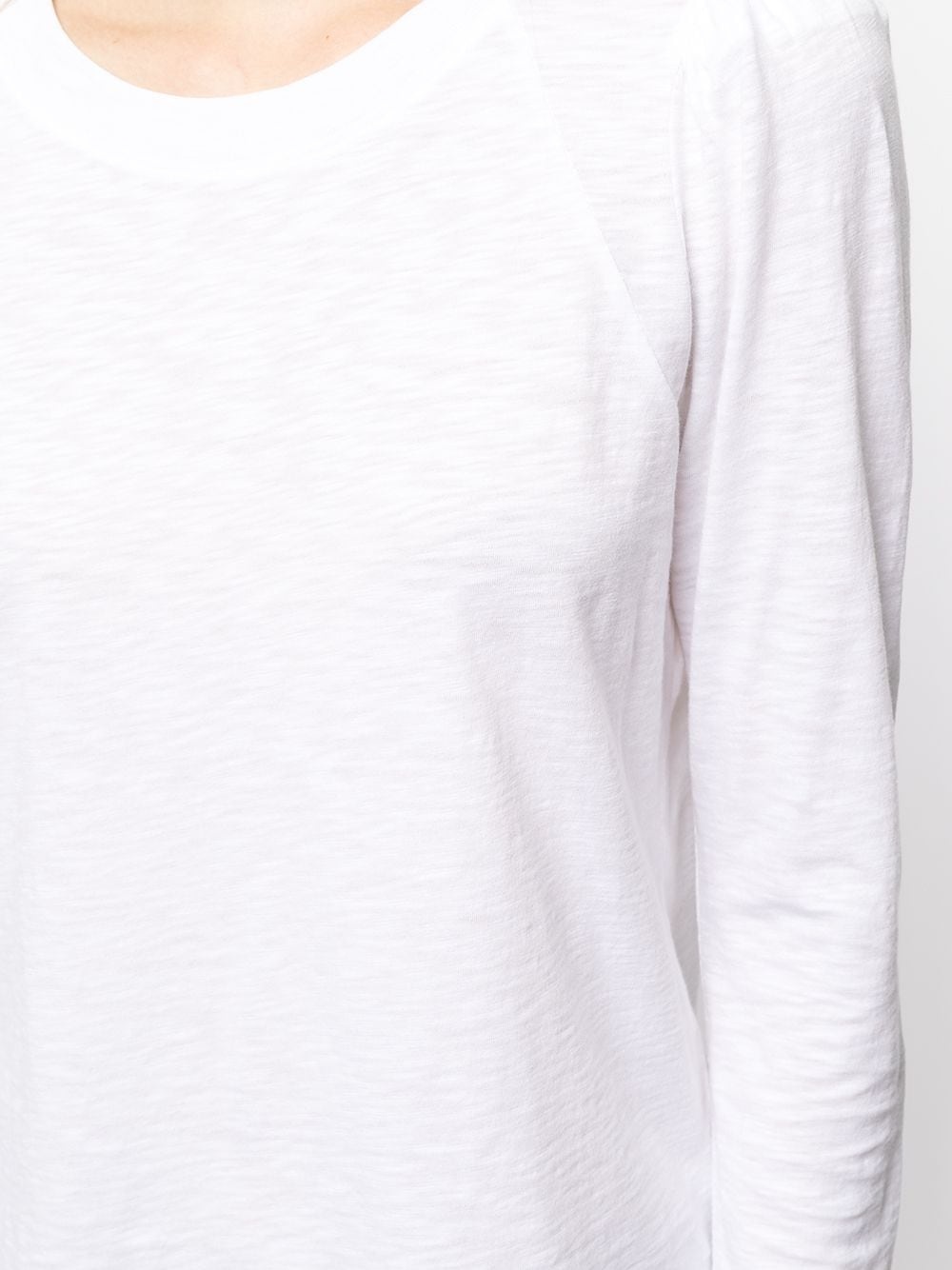 round neck long-sleeved T-shirt - 5