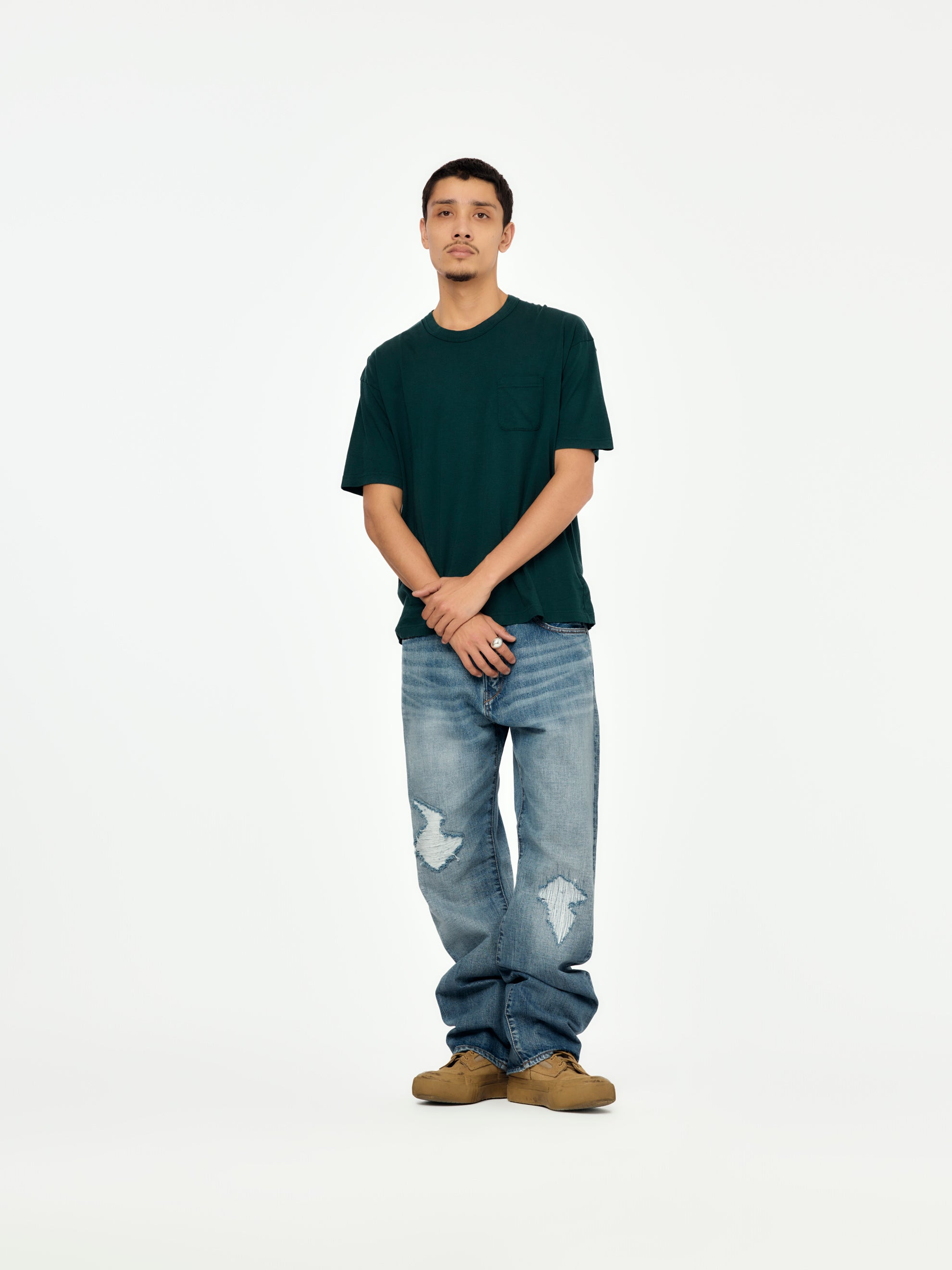 ULTIMATE JUMBO TEE S/S (GREEN) - 4