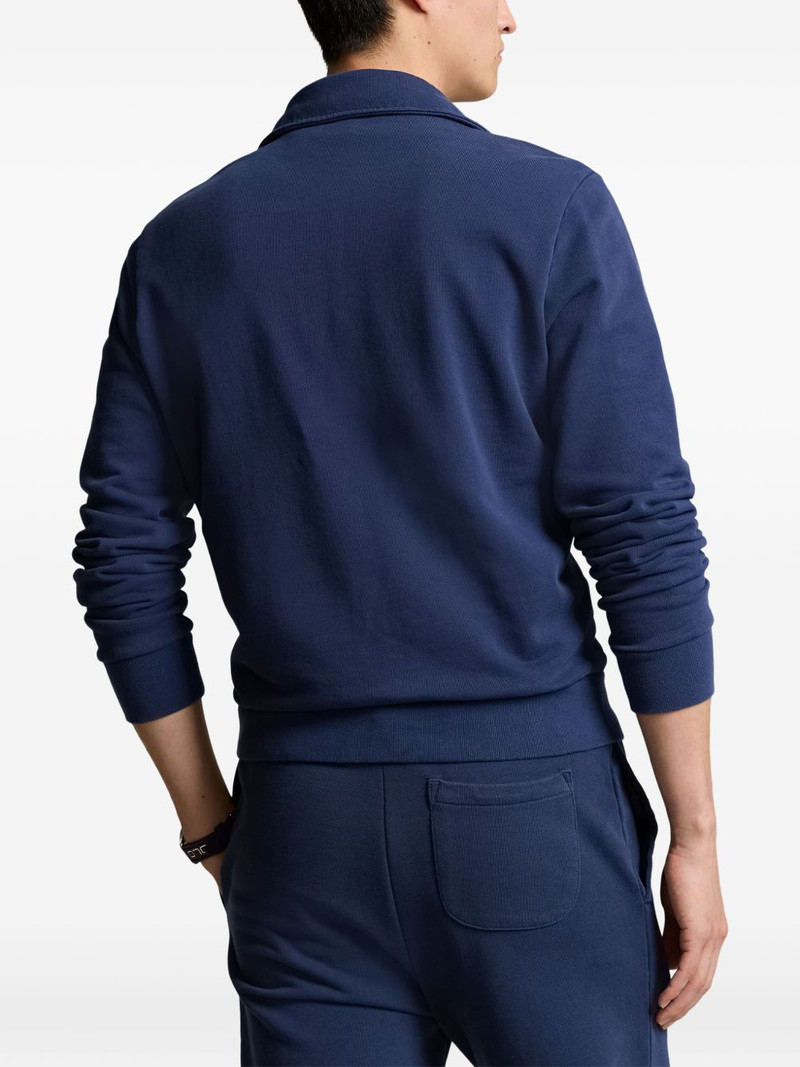 zip-fastening sweatshirt 4