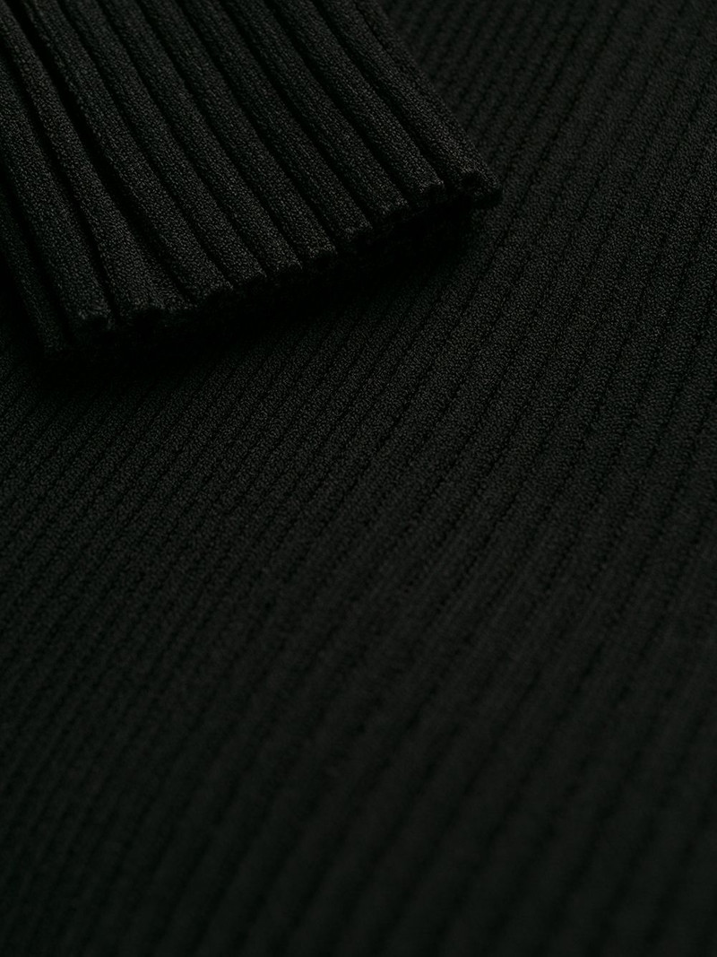 asymmetric knitted dress 6