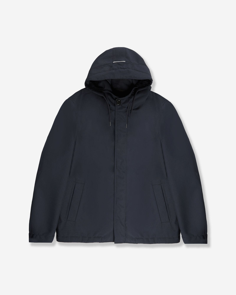 Technical fabric hooded jacket 1