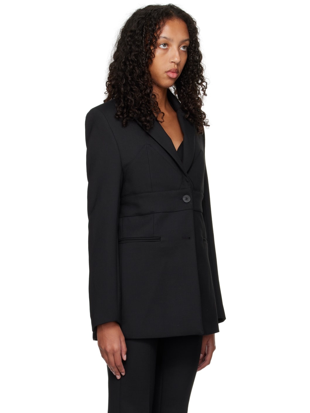 Black Bra Blazer - 2