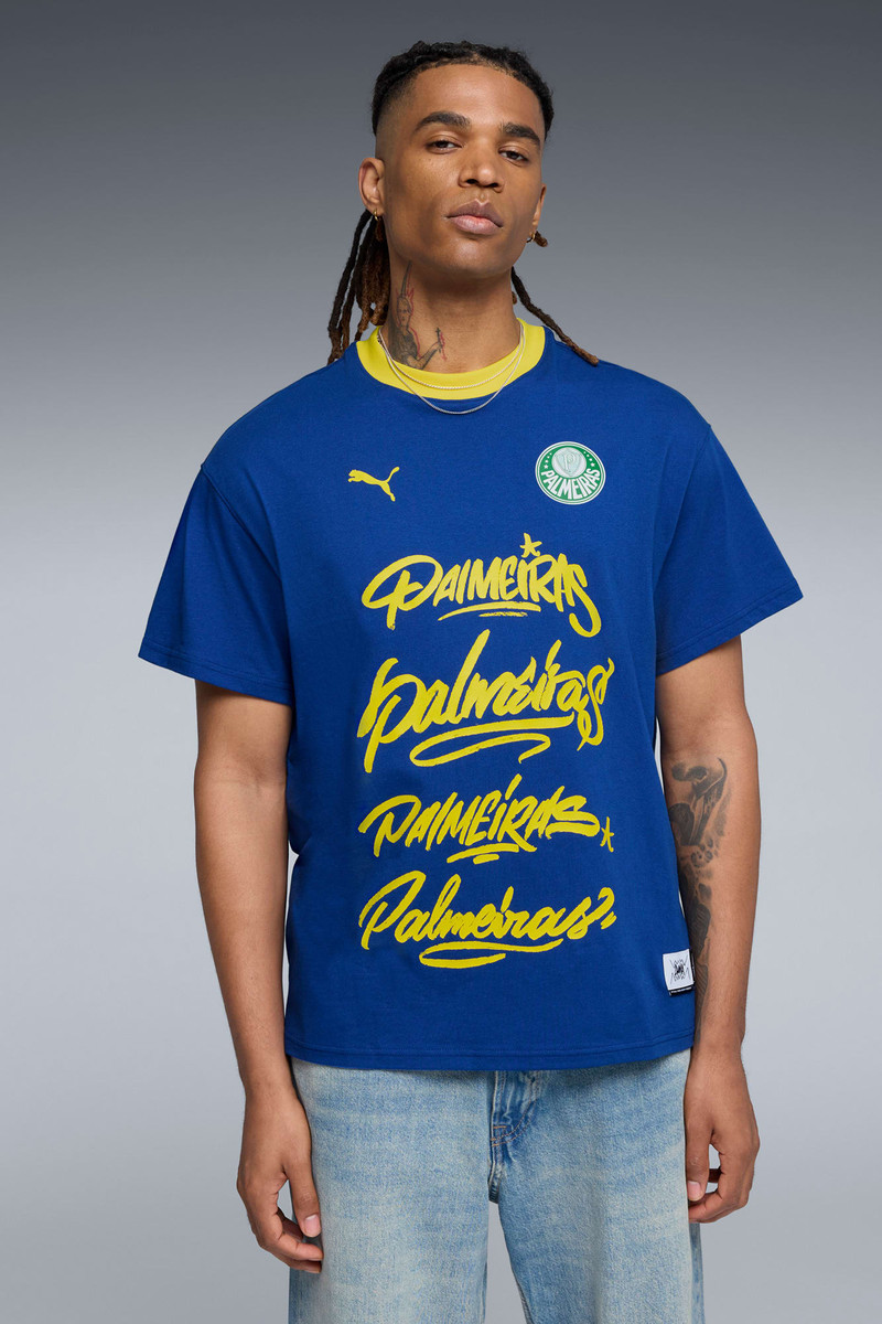 PUMA PUMA HOOPS x SE PALMEIRAS Basketball Tee Men outlook