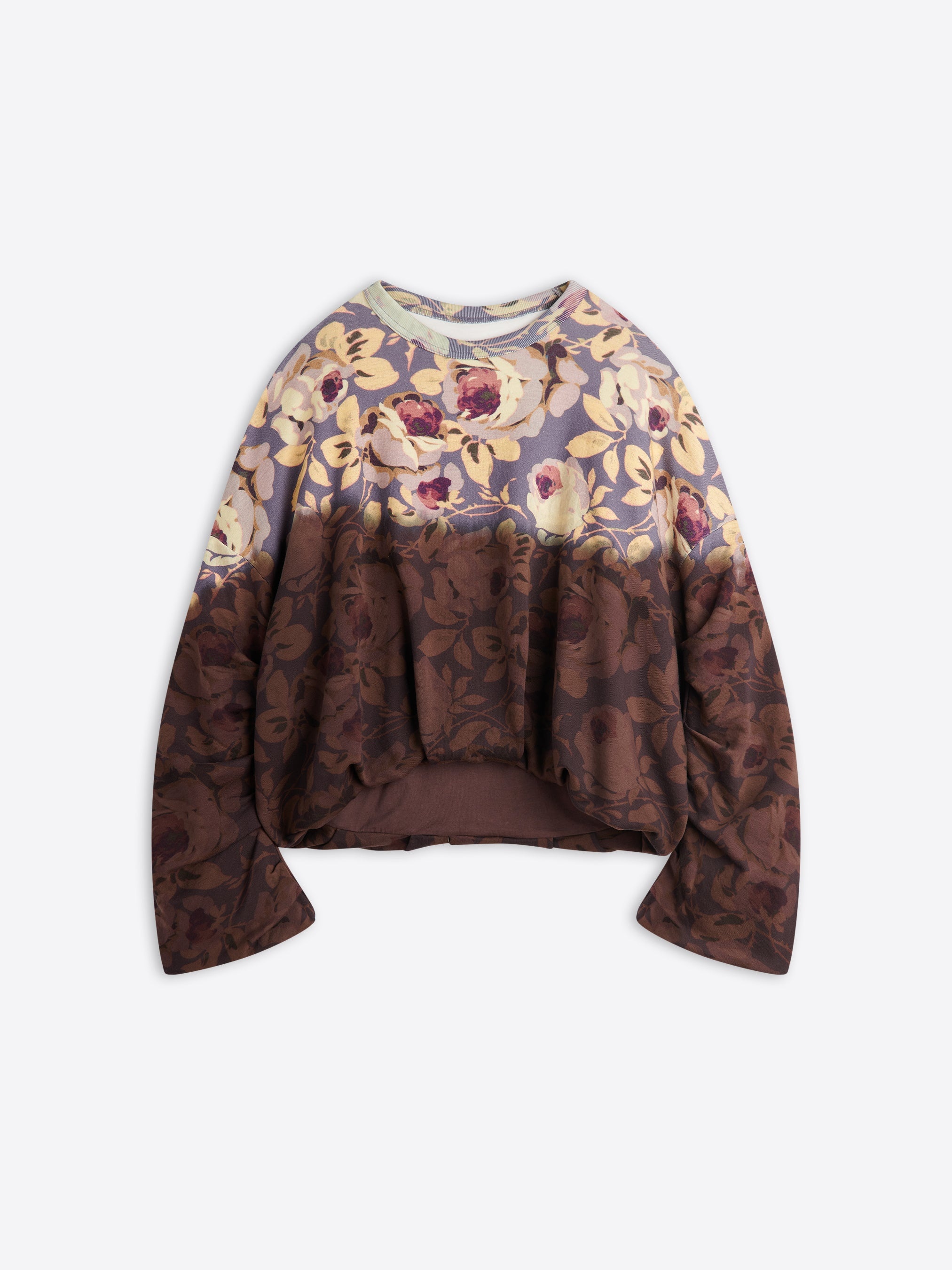 DRAPED SWEATSHIRT - 4