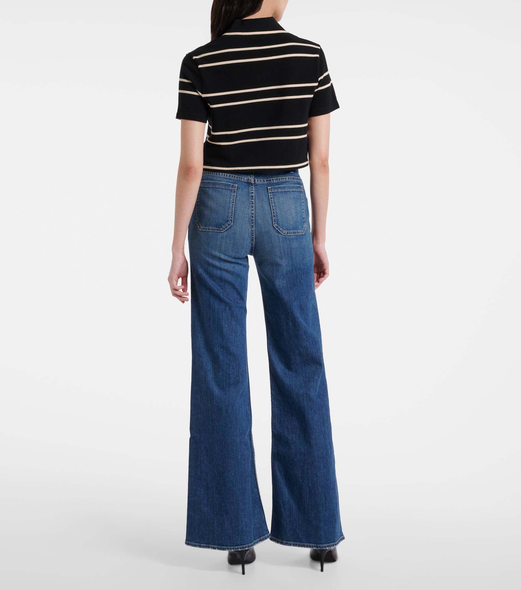Terrell high-rise bootcut jeans - 3