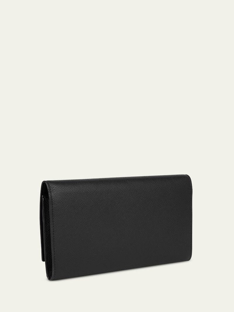 Smythson Marshall Panama Leather Travel Wallet outlook