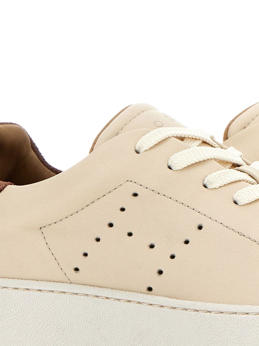 H672 lace-up leather sneakers - 6