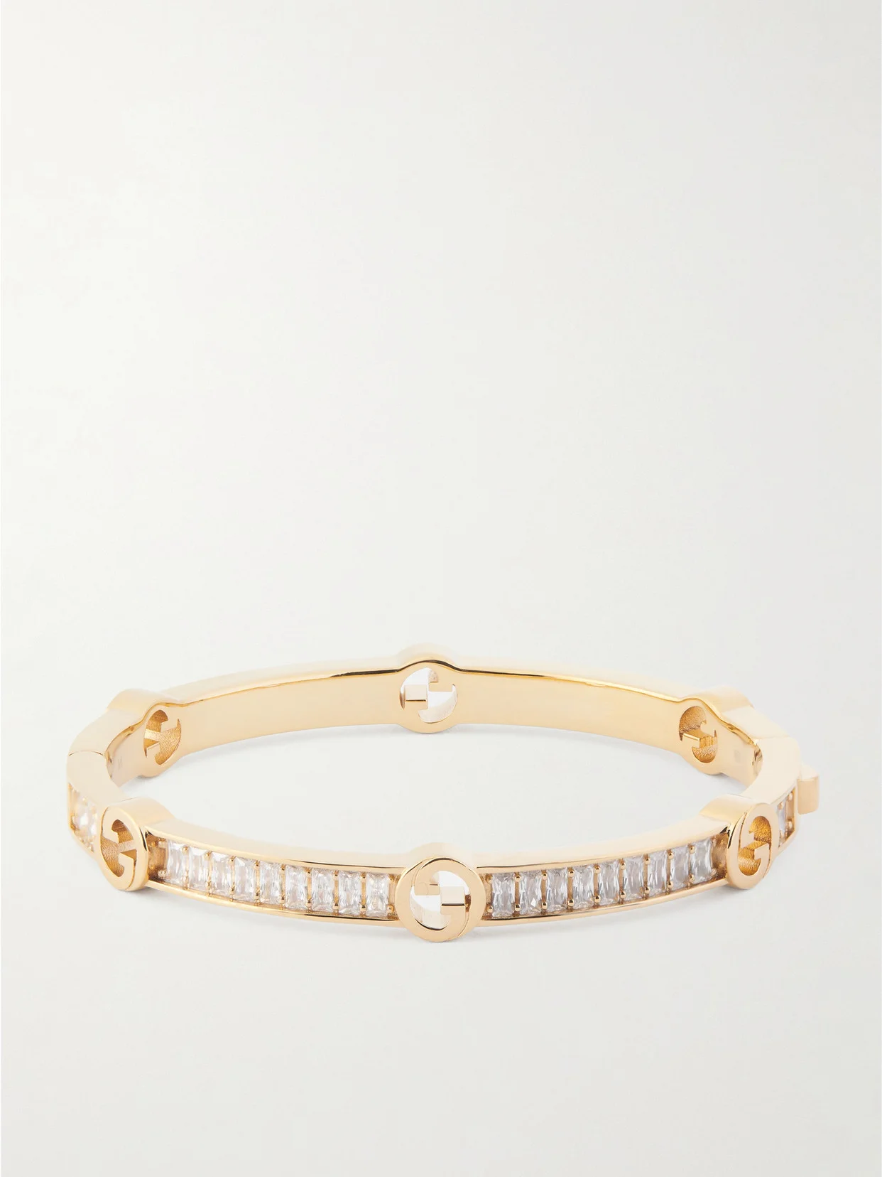 Blondie Gold-tone And Cubic Zirconia Bracelet - 1