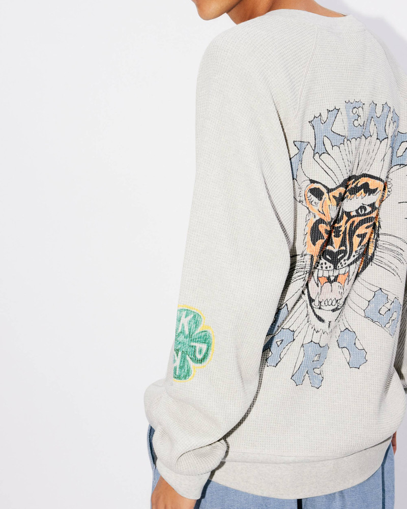 'KENZO Drawn Varsity' oversized sweatshirt 6