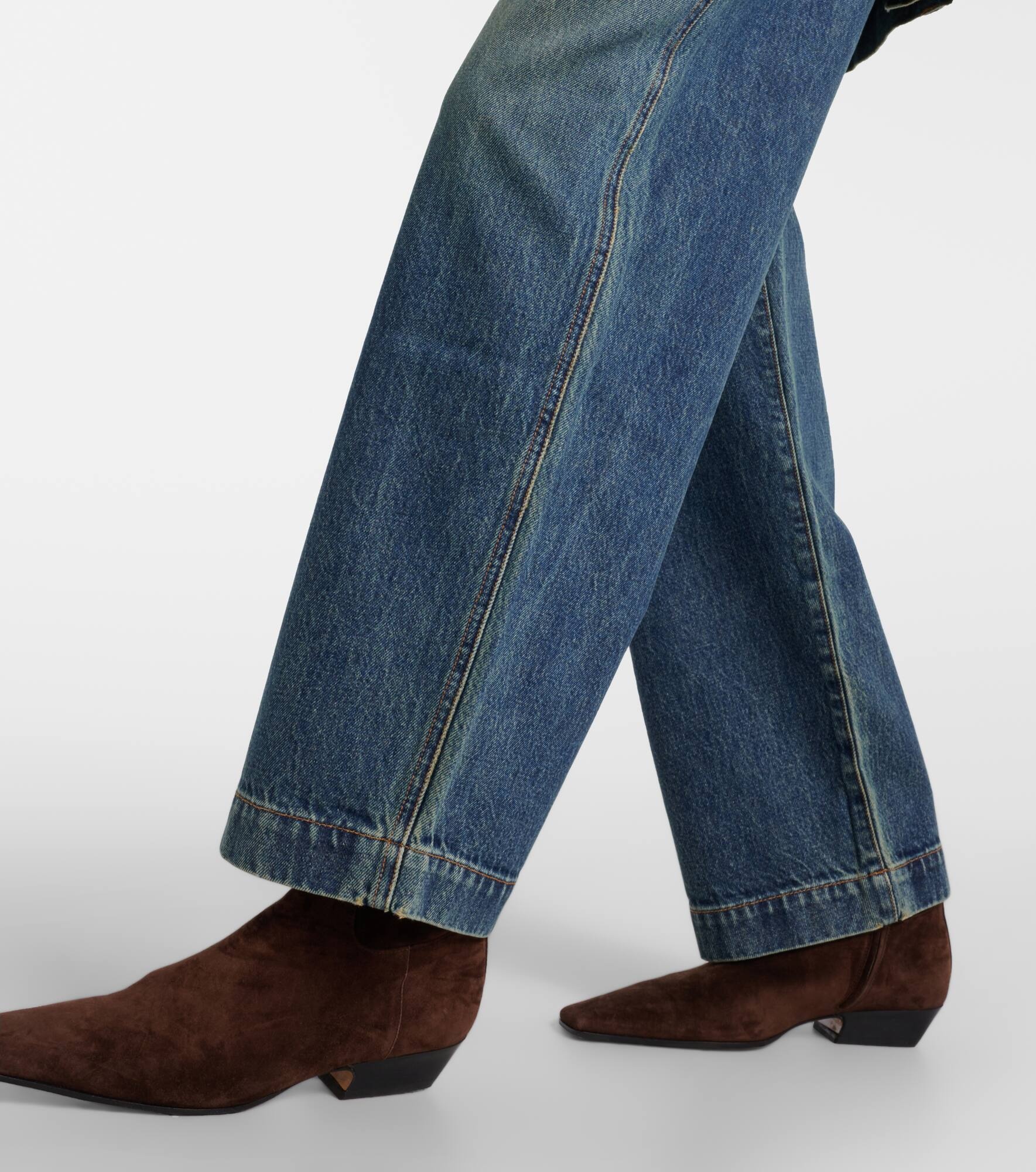 Hewitt high-rise straight jeans - 5