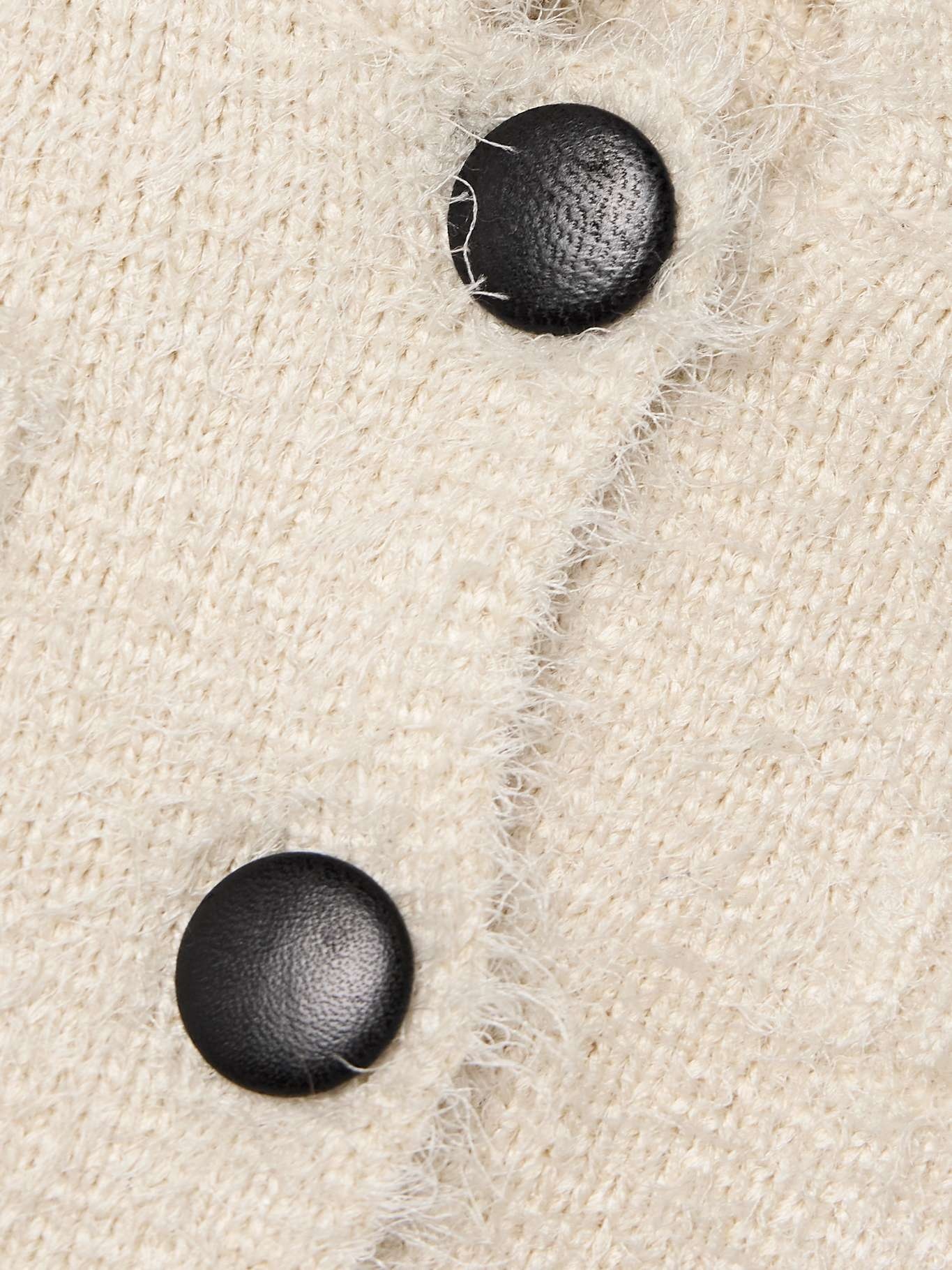 Ello brushed silk and cashmere-blend cardigan - 4