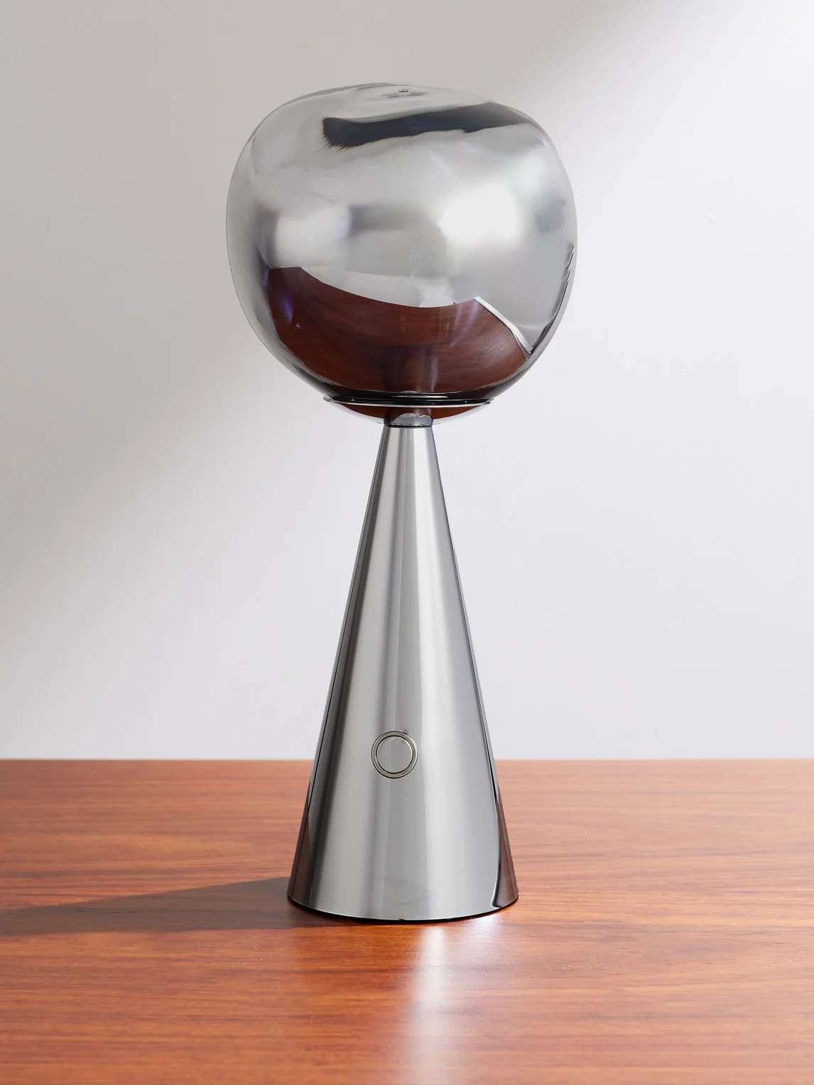 Melt Portable Silver-Tone LED Lamp - 1