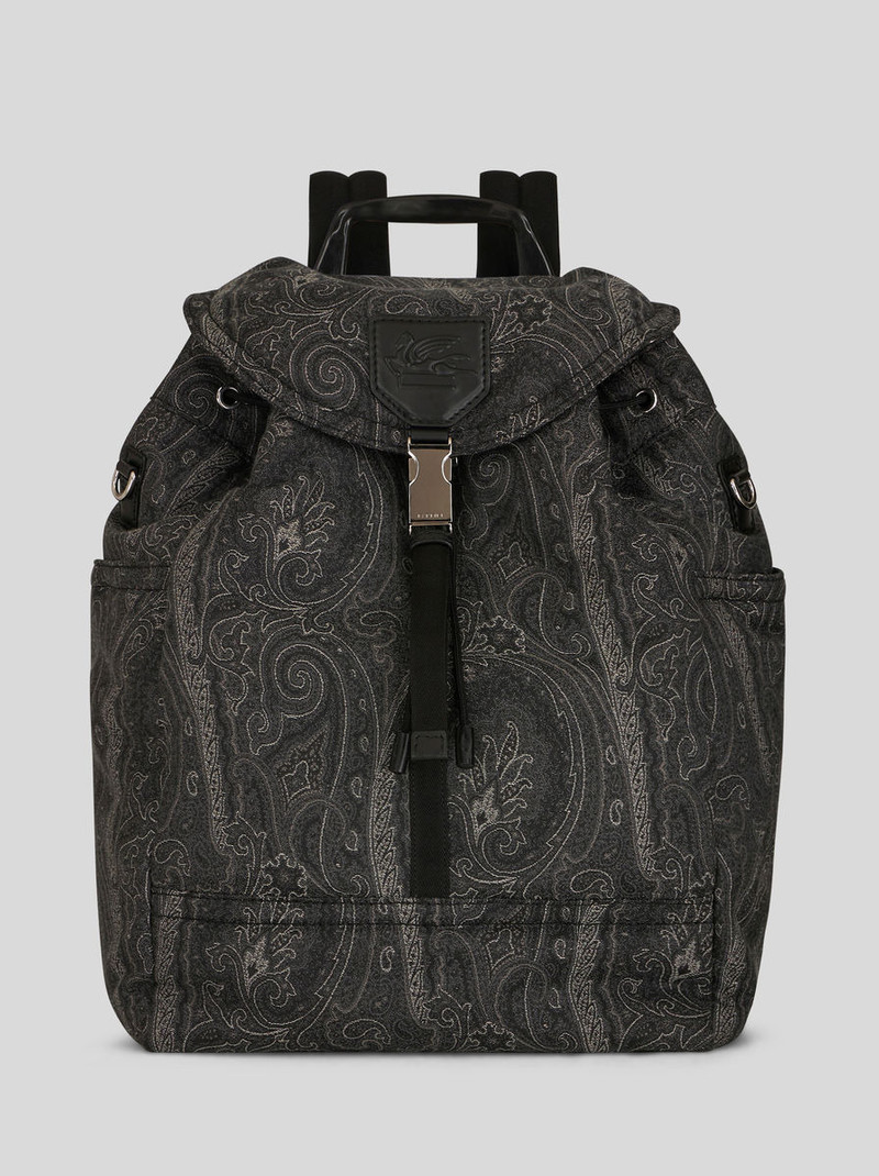 PAISLEY BACKPACK WITH ETRO LOGO AND PEGASO 1