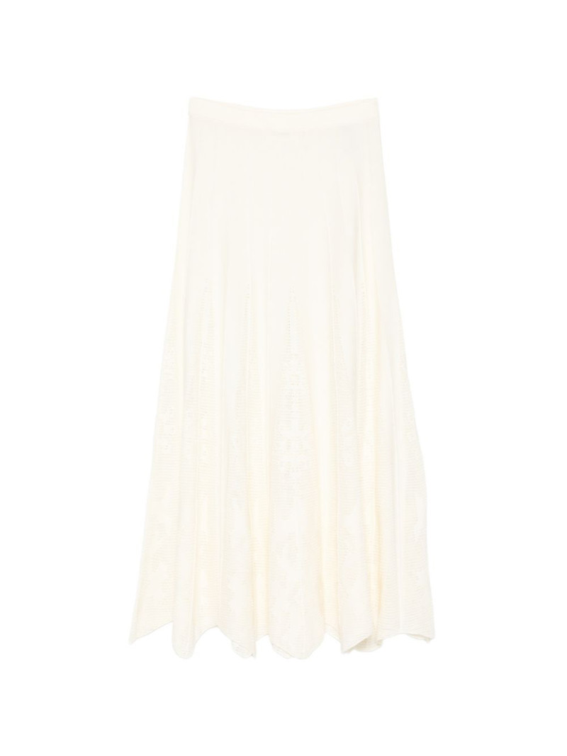 Serta openwork midi skirt 1