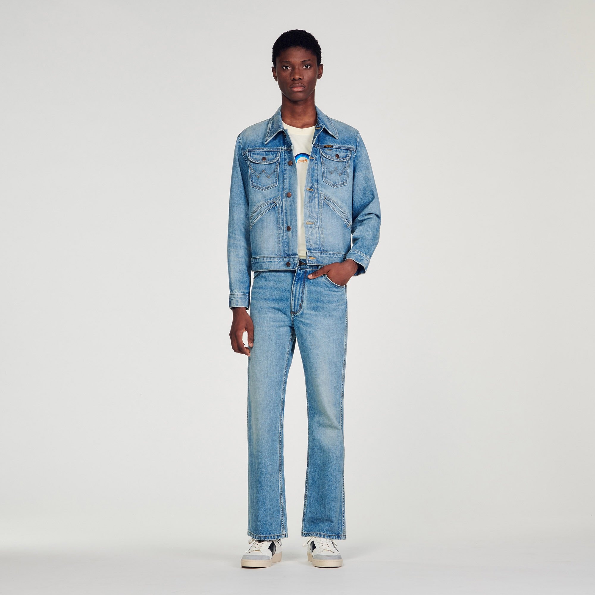 SANDROXWRANGLER FADED JACKET - 2