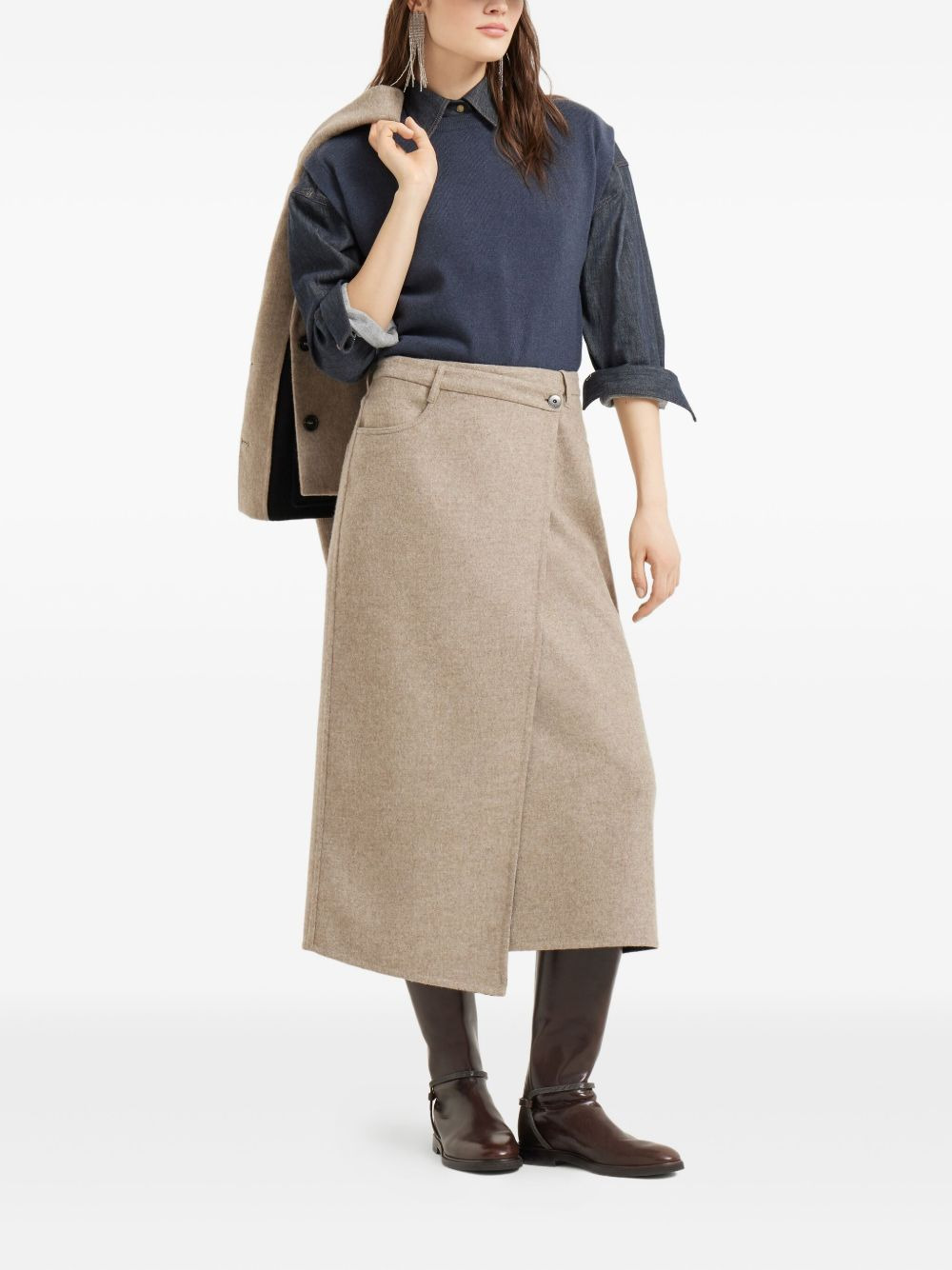 crew-neck cashmere sweater - 2