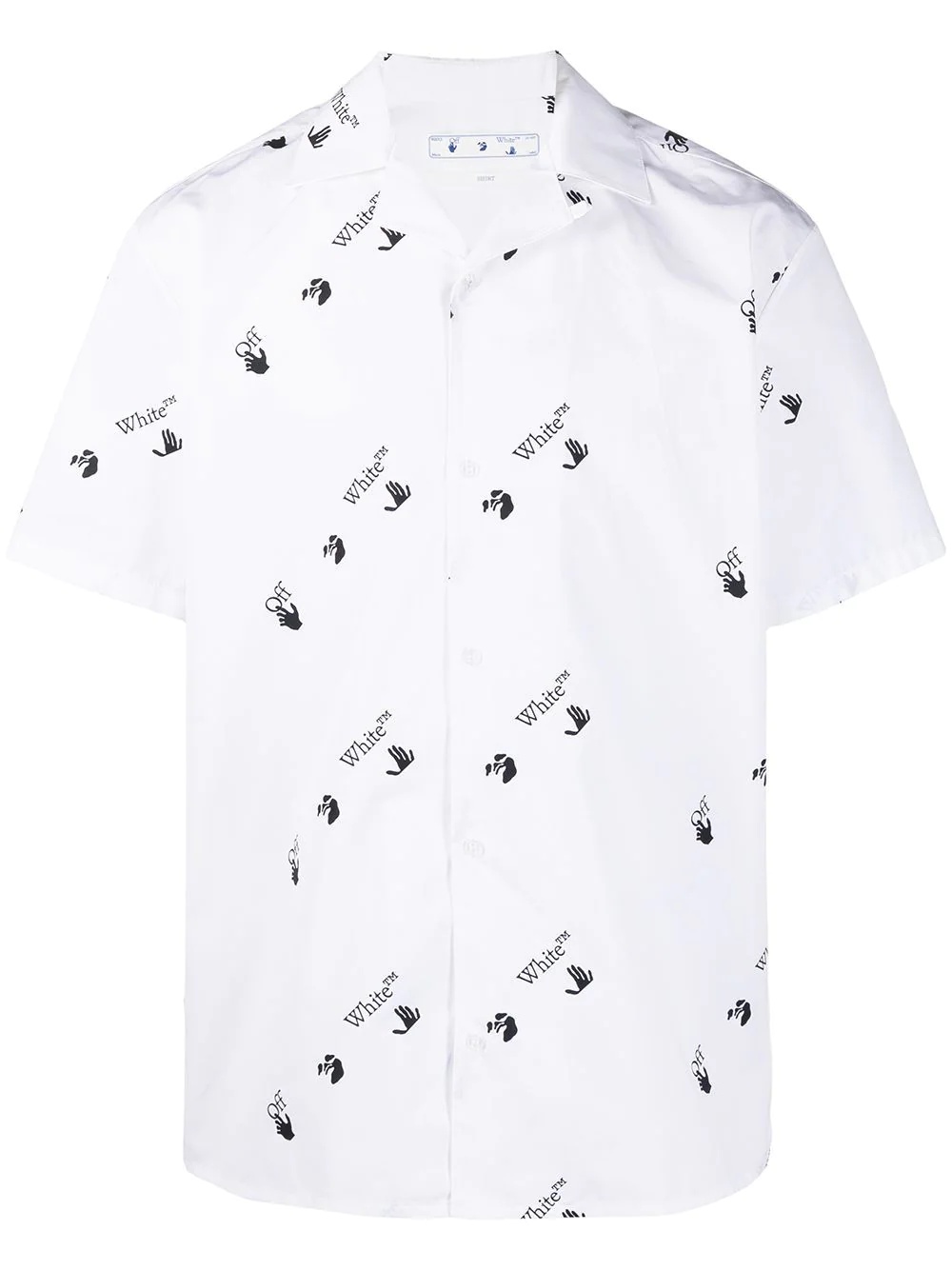 all-over logo-print shirt - 1