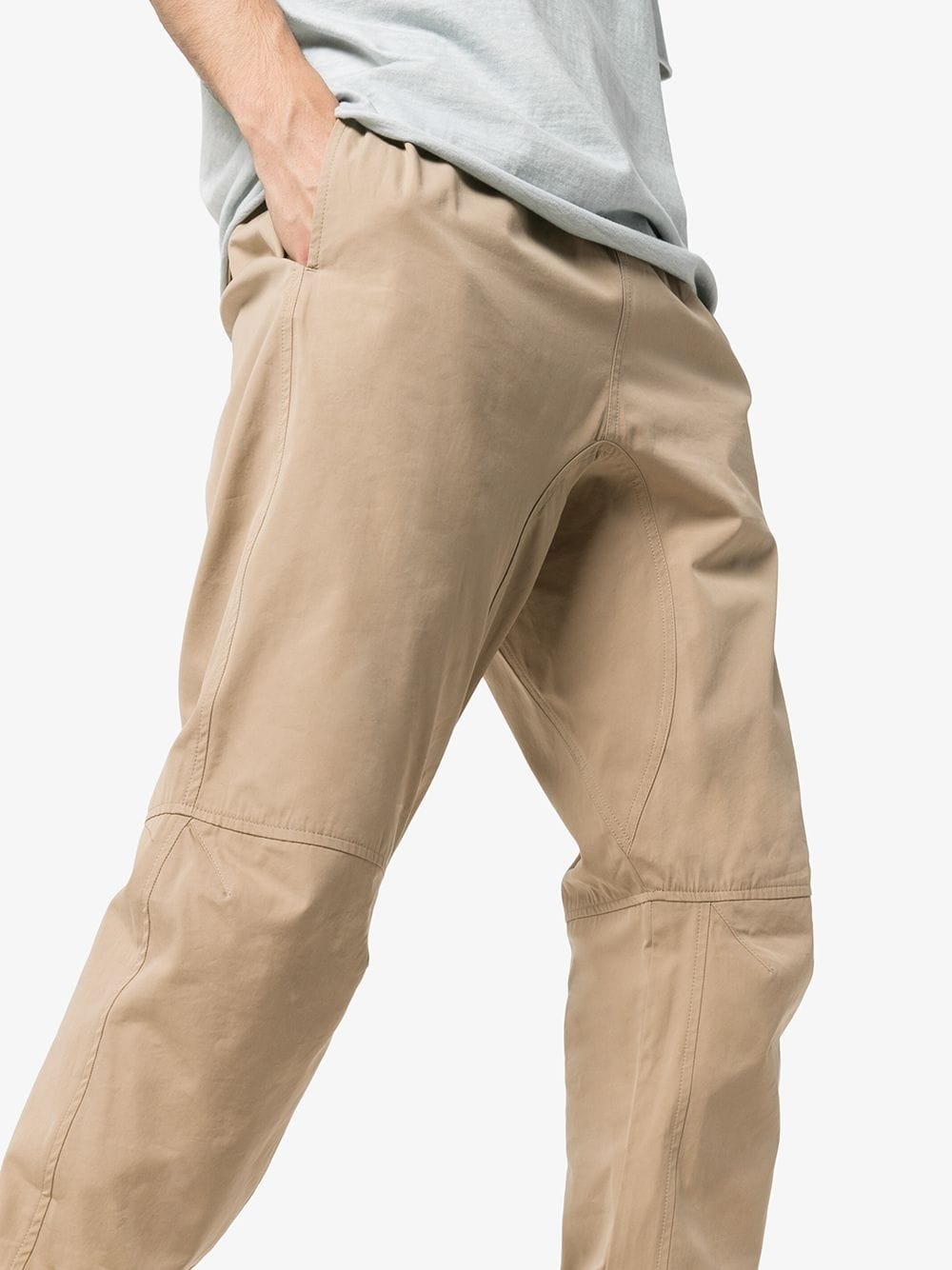 mid-rise pull-on trousers - 5