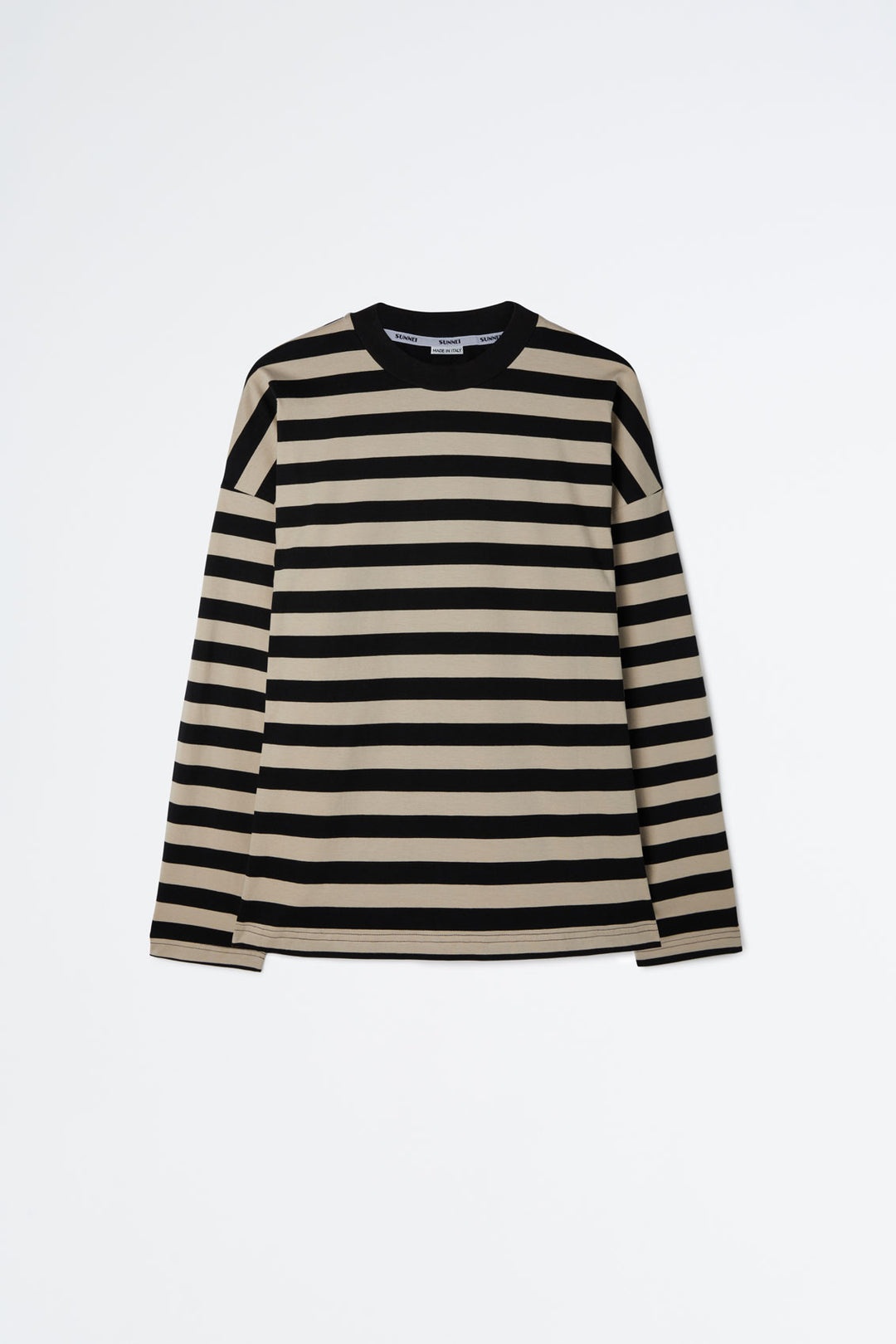 STRIPED 'EVERYDAY I WEAR SUNNEI' LONGSLEEVED T-SHIRT - 1