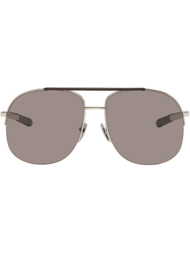 Silver Navigator Sunglasses 1
