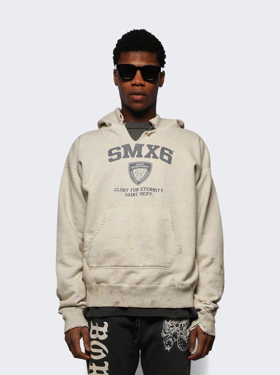 SAINT M×××××× X Shermer Academy Hoodie | thewebster | REVERSIBLE