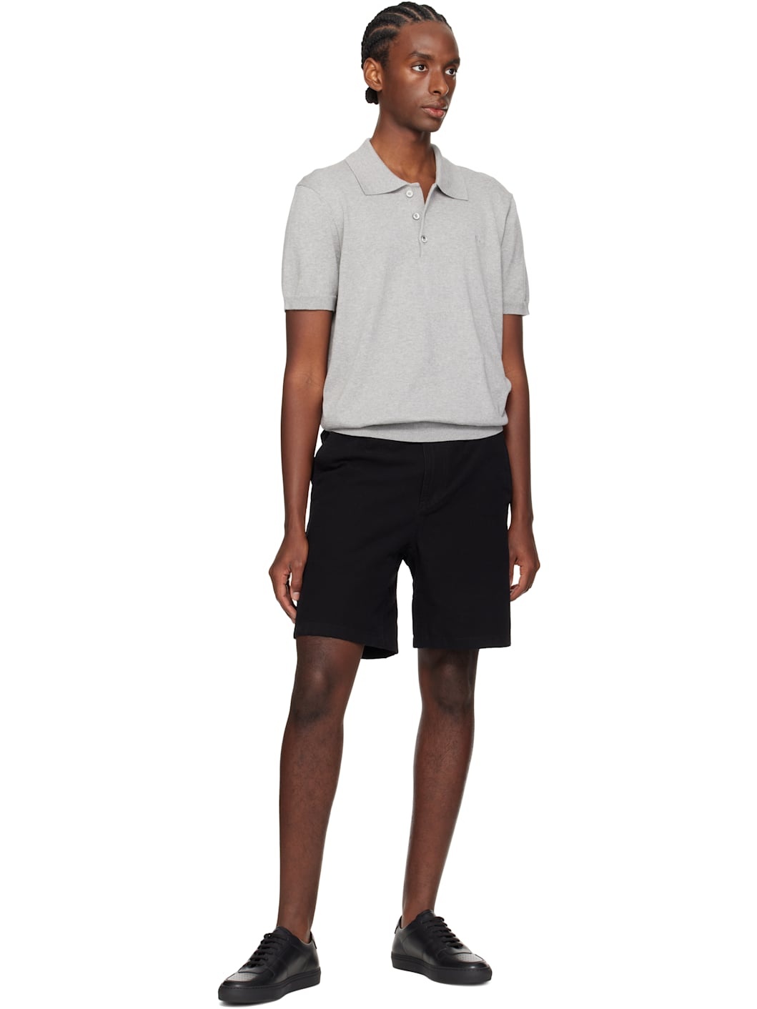 Black BBall Low Sneakers - 5