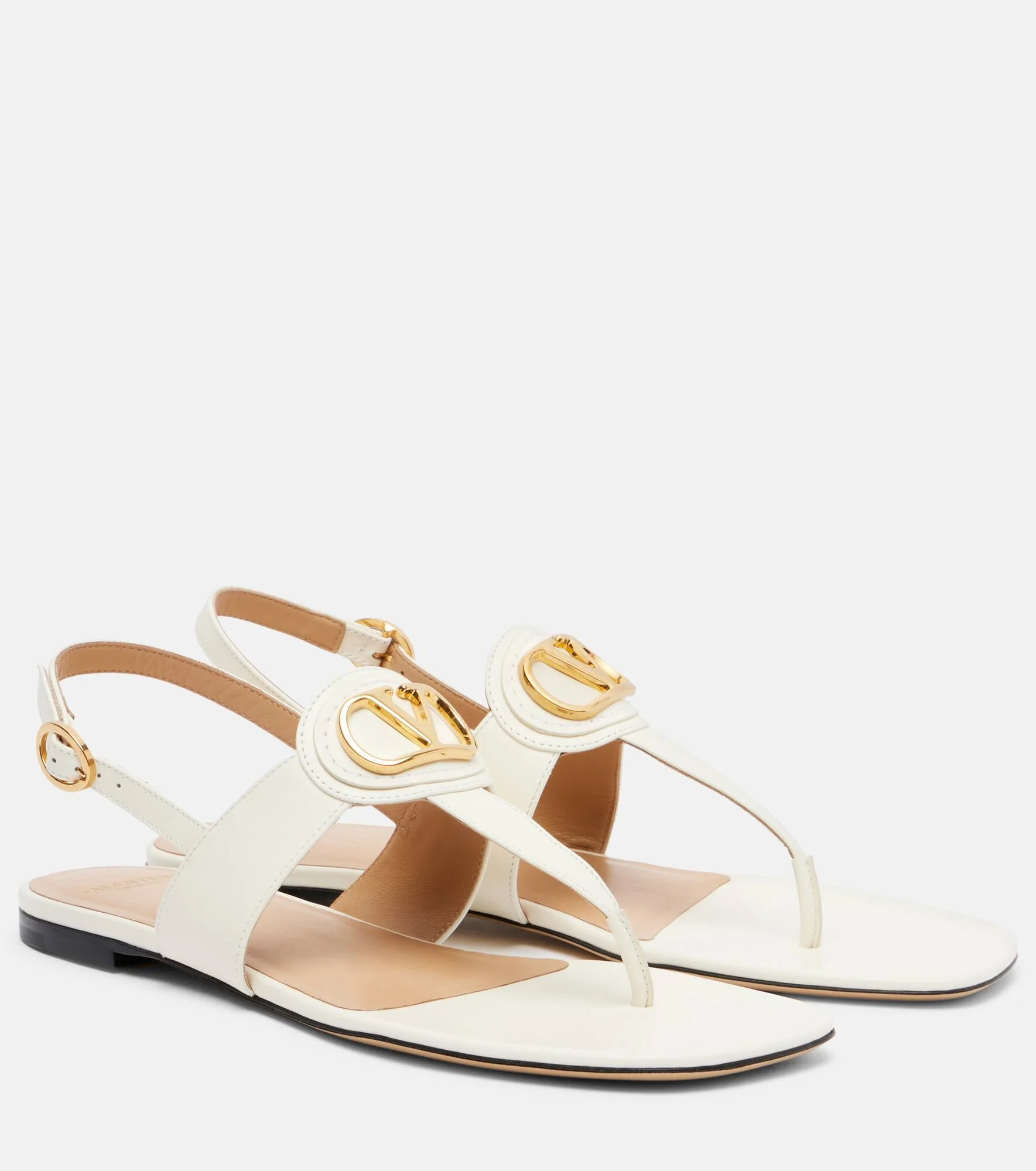 VLogo 서명 slingback 샌들 - 1