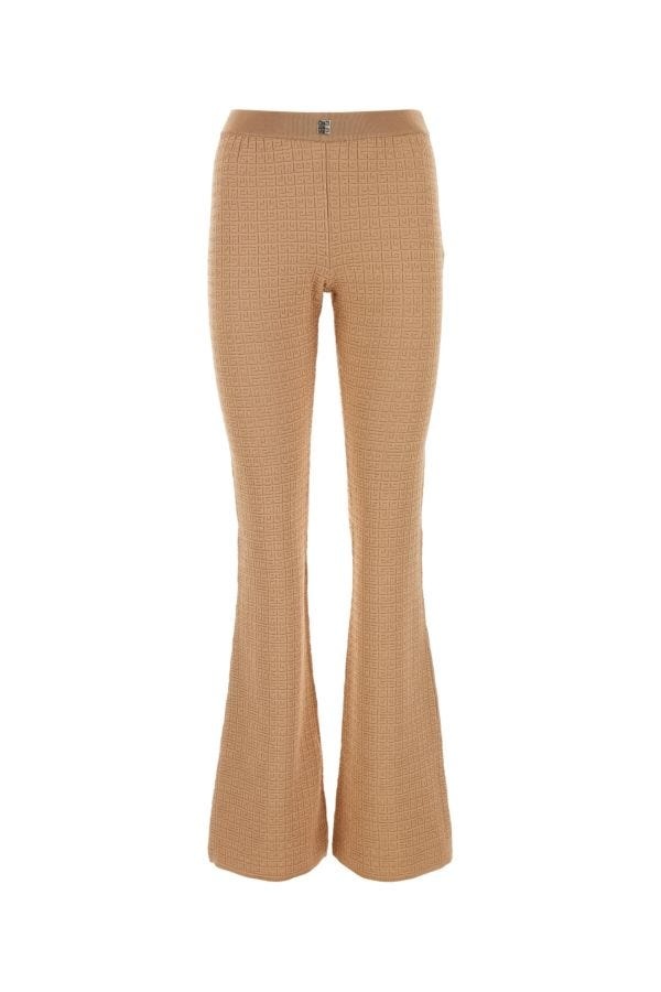 パンツ Givenchy Skin Pink Jacquard Flared Leg Pant Givenchy Skin pink jacquard flared leg pant