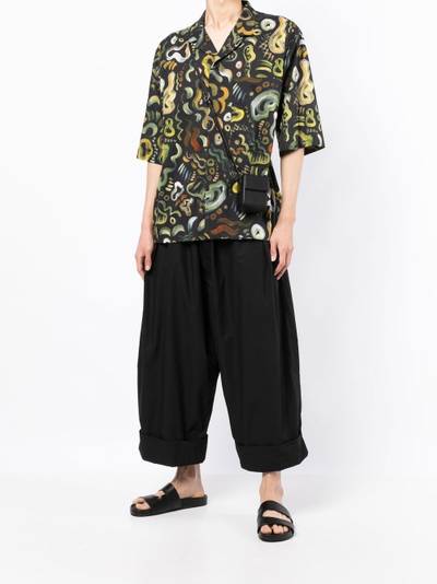 Toogood Baker cotton poplin cropped trousers outlook