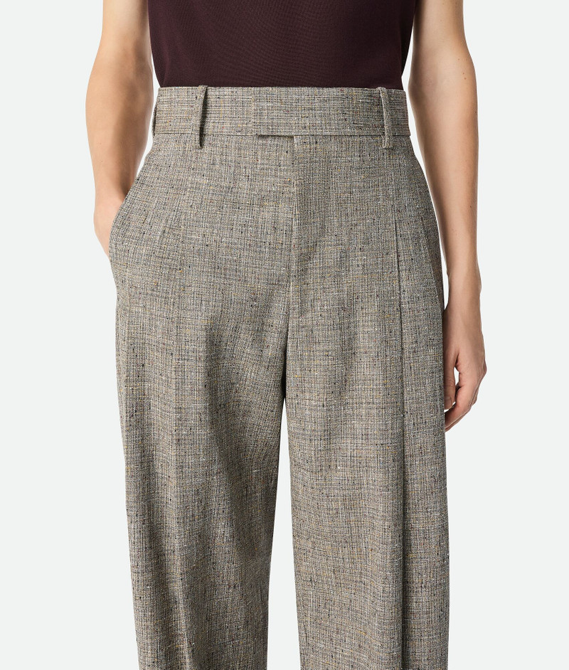 Fleck Viscose Straight Trousers 5