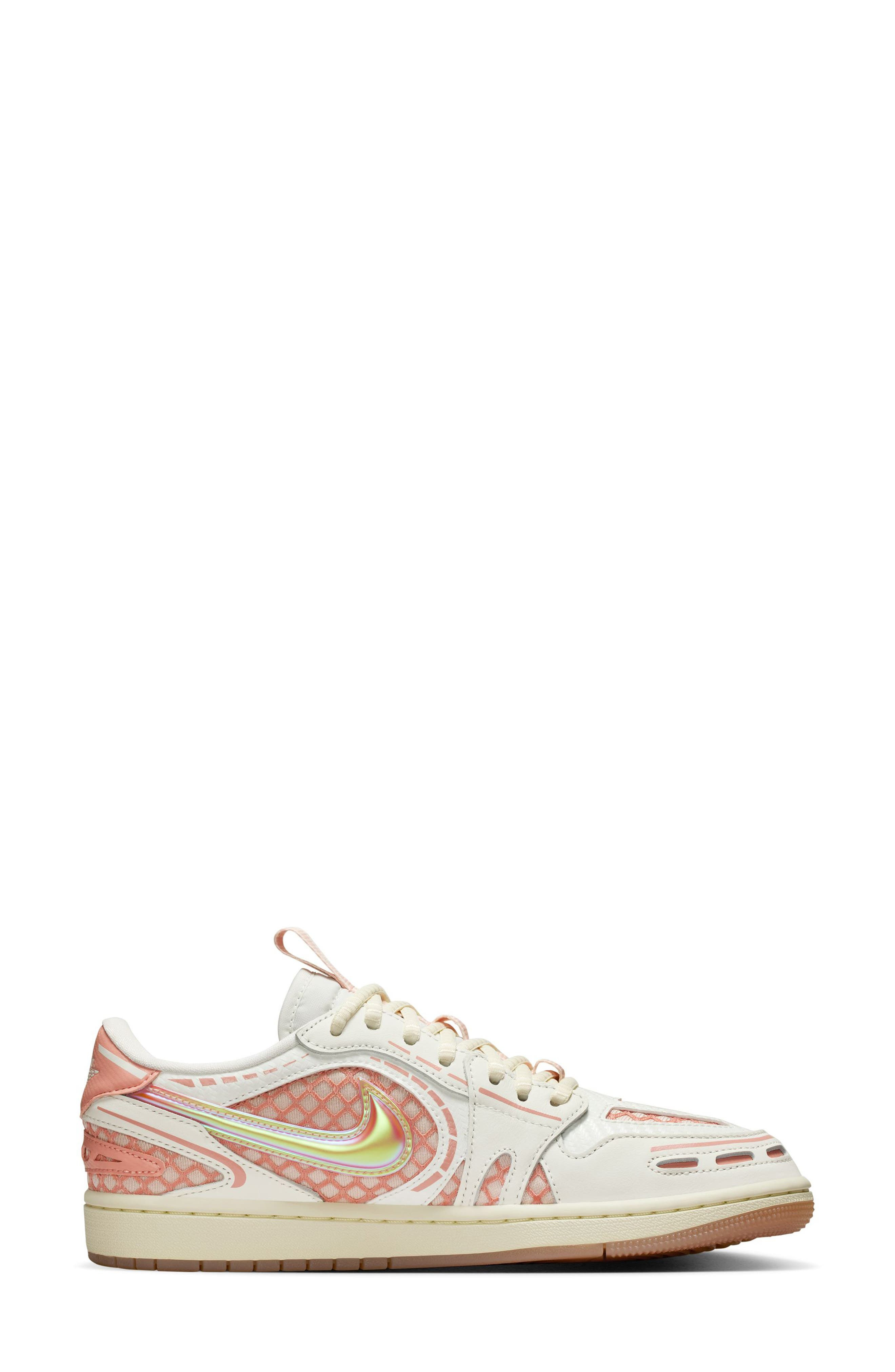 Air Jordan 1 Low Method of Make Sneaker in Sail/Coral/Light Madder Root at Nordstrom - 7